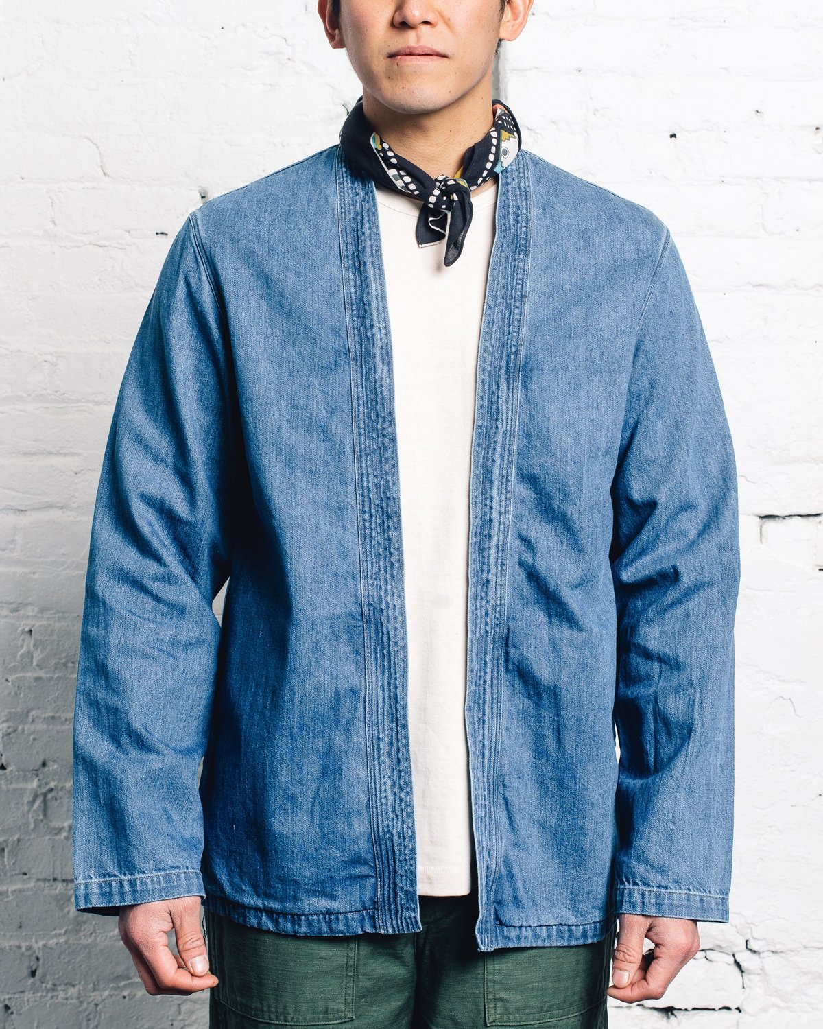 Kapital Kakashi Shirt - Denim | Garmentory