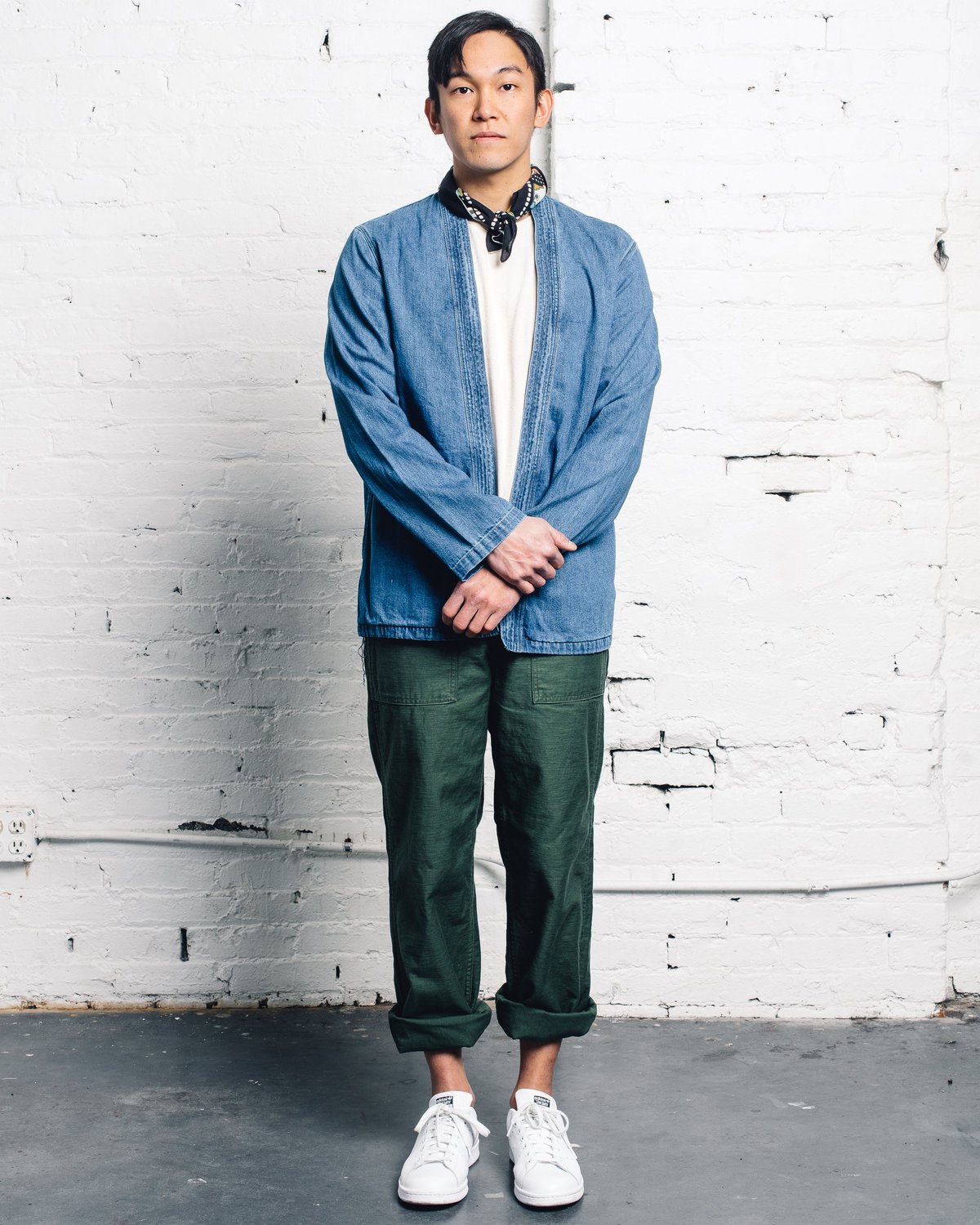 Kapital Kakashi Shirt - Denim | Garmentory