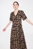 SALASAI Plantation Dress - Beige Pop Palm - Thumbnail 7