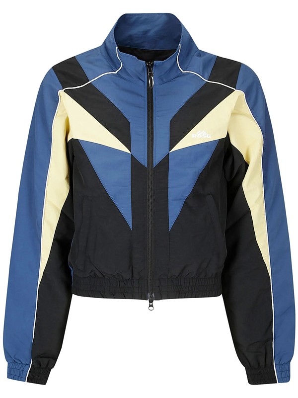 Martine Rose Shrunken Track Jacket - Black/Yellow | Garmentory