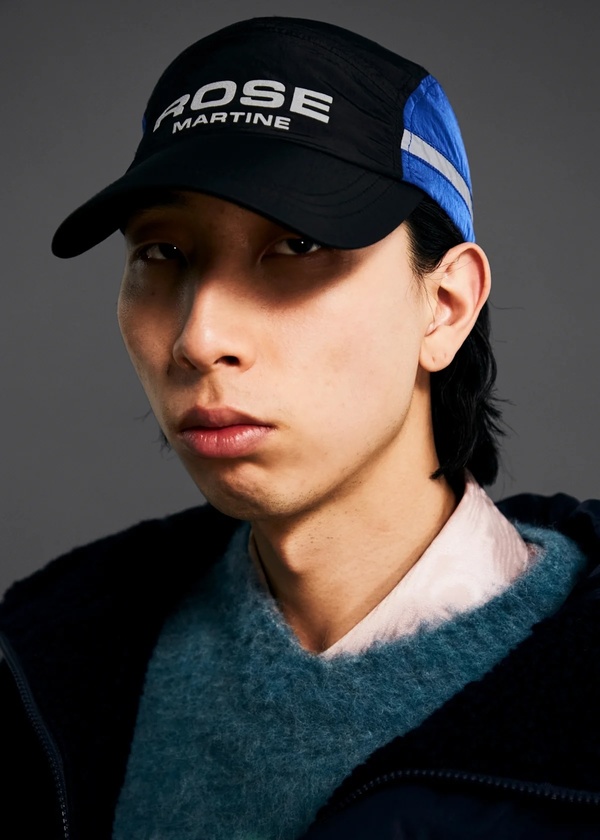 Martine Rose Nylon Sports Baseball Cap - Black/Blue | Garmentory Martine Rose Nylon Sports Baseball Cap - Black/Blue | Garmentory