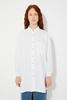 Morris Organic Cotton Oversized Button Up - White - Thumbnail 1