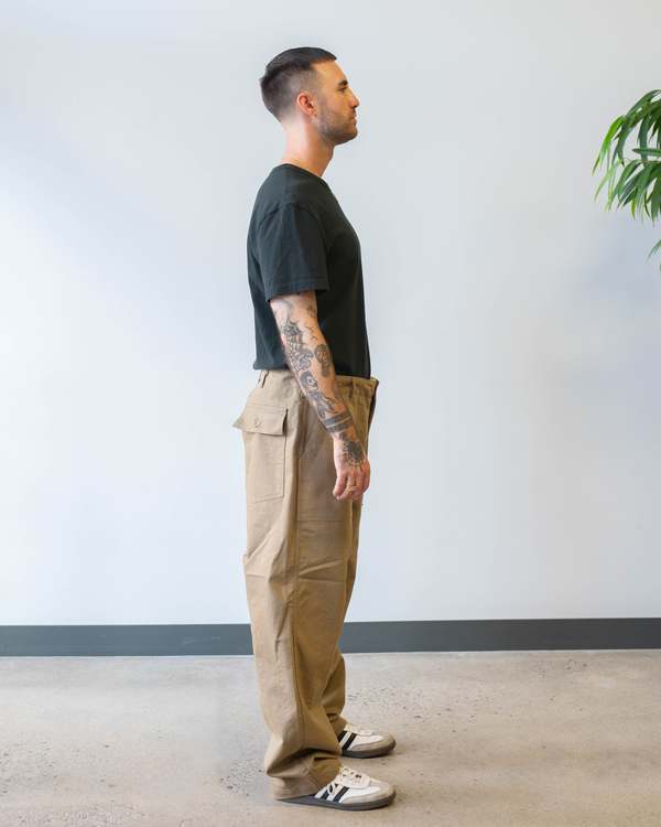 Engineered Garments PC Iridescent Heavy Twill Fatigue Pant - Khaki