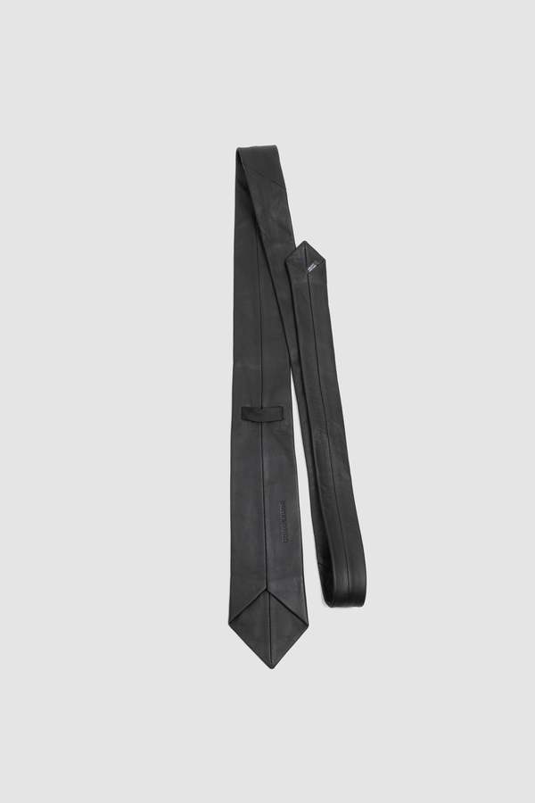 Sunflower Leather Tie - Black | Garmentory