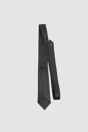 SUNFLOWER サンフラワー レザータイ LEATHER TIE BLACK Sunflower Leather Tie - Black | Garmentory