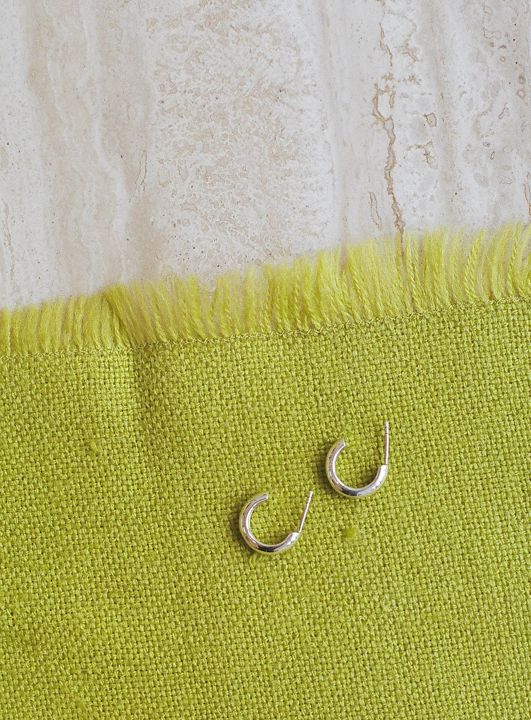 LA発!雑誌掲載多数【J. Hannah】Arc Hoops Ⅱ シルバー 送料無料 Arc Hoops II | J.Hannah Jewelry