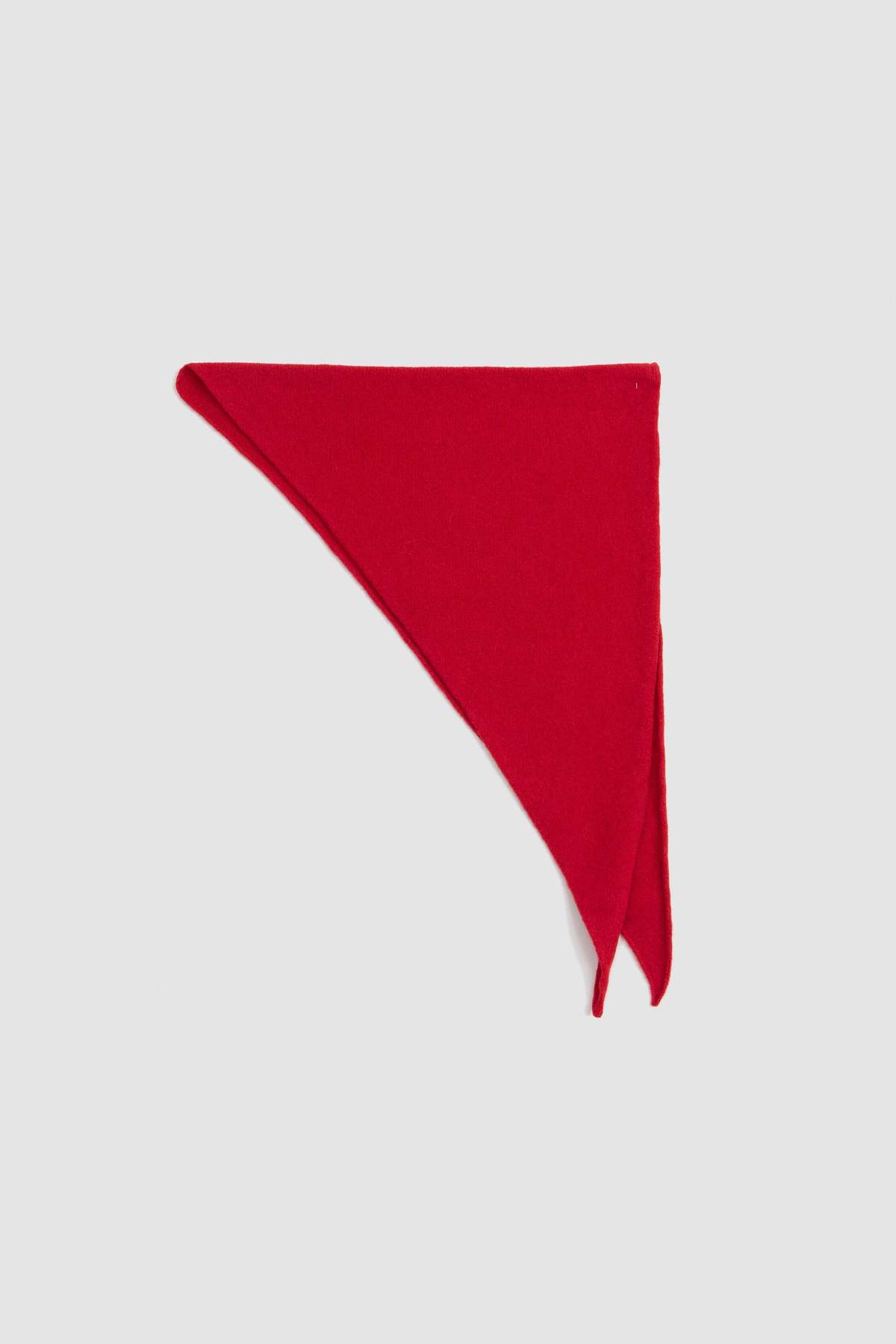 Margaret Howell Lambswool Scout Scarf - Sports Red | Garmentory