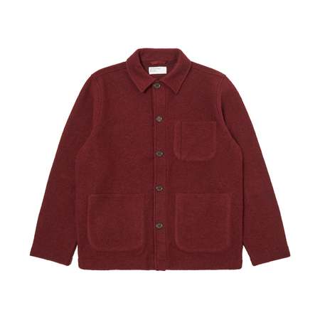Vetra French Workwear Short Cotton Drill Jacket - Jade Green 