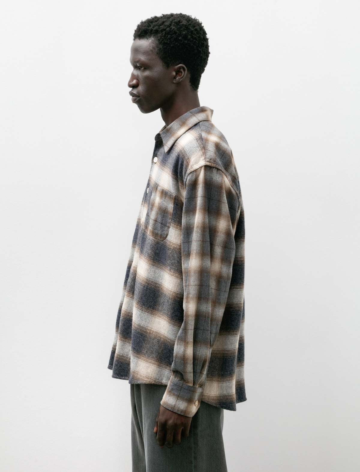 Our Legacy Above Shirt - Doyle Check Lagger Flannel | Garmentory
