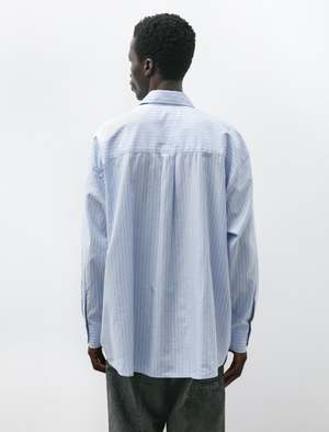 Our Legacy Oxford Borrowed Shirt - Big Daddy Stripe | Garmentory