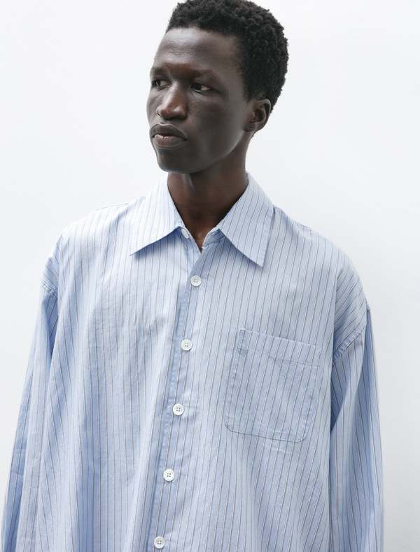 Our Legacy Oxford Borrowed Shirt - Big Daddy Stripe | Garmentory