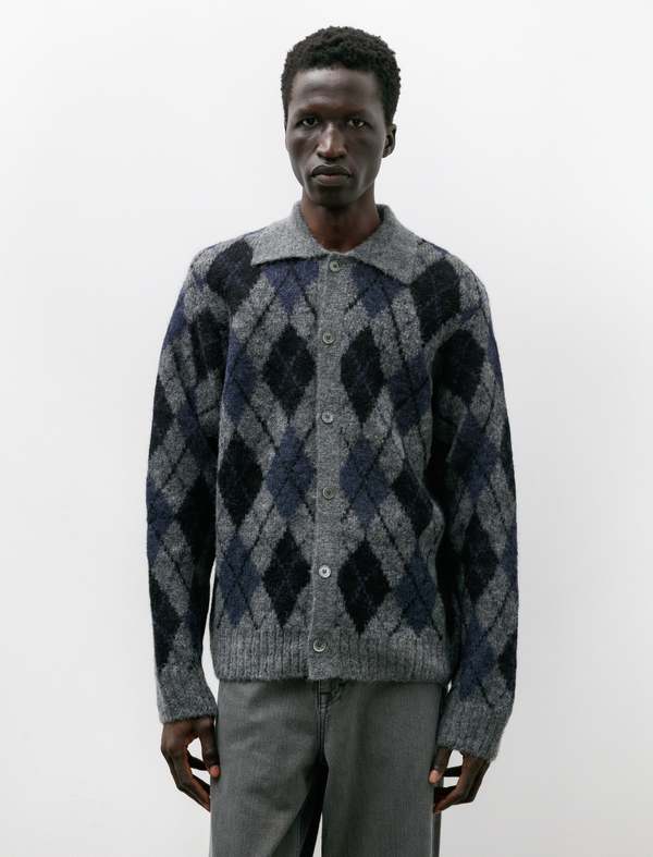 最終価格Our legacy Evening polo soft duke Our Legacy - Evening Polo Smokey Brown Fuzzy Alpaca