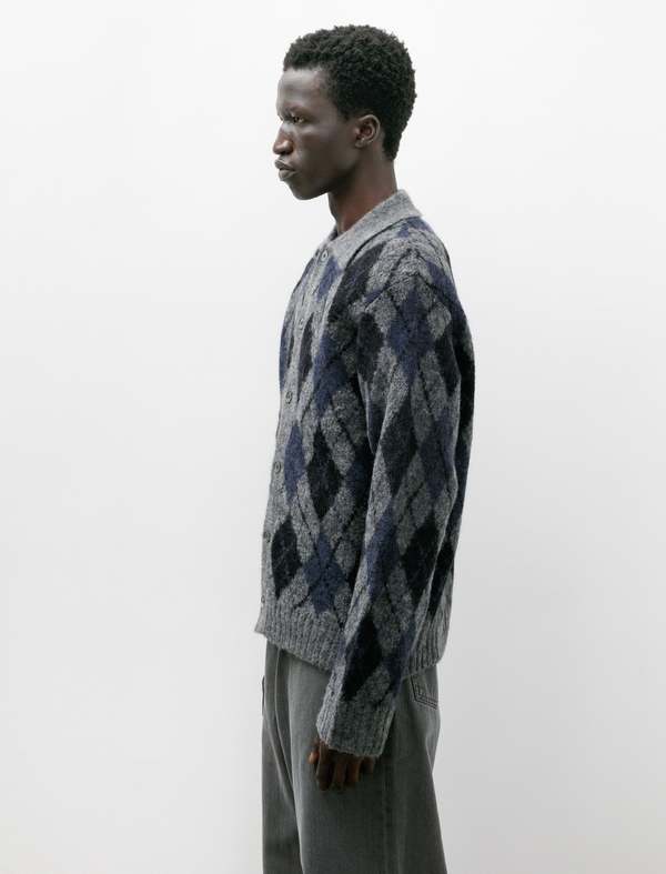 Our Legacy Evening Polo - Soft Duke Argyle | Garmentory