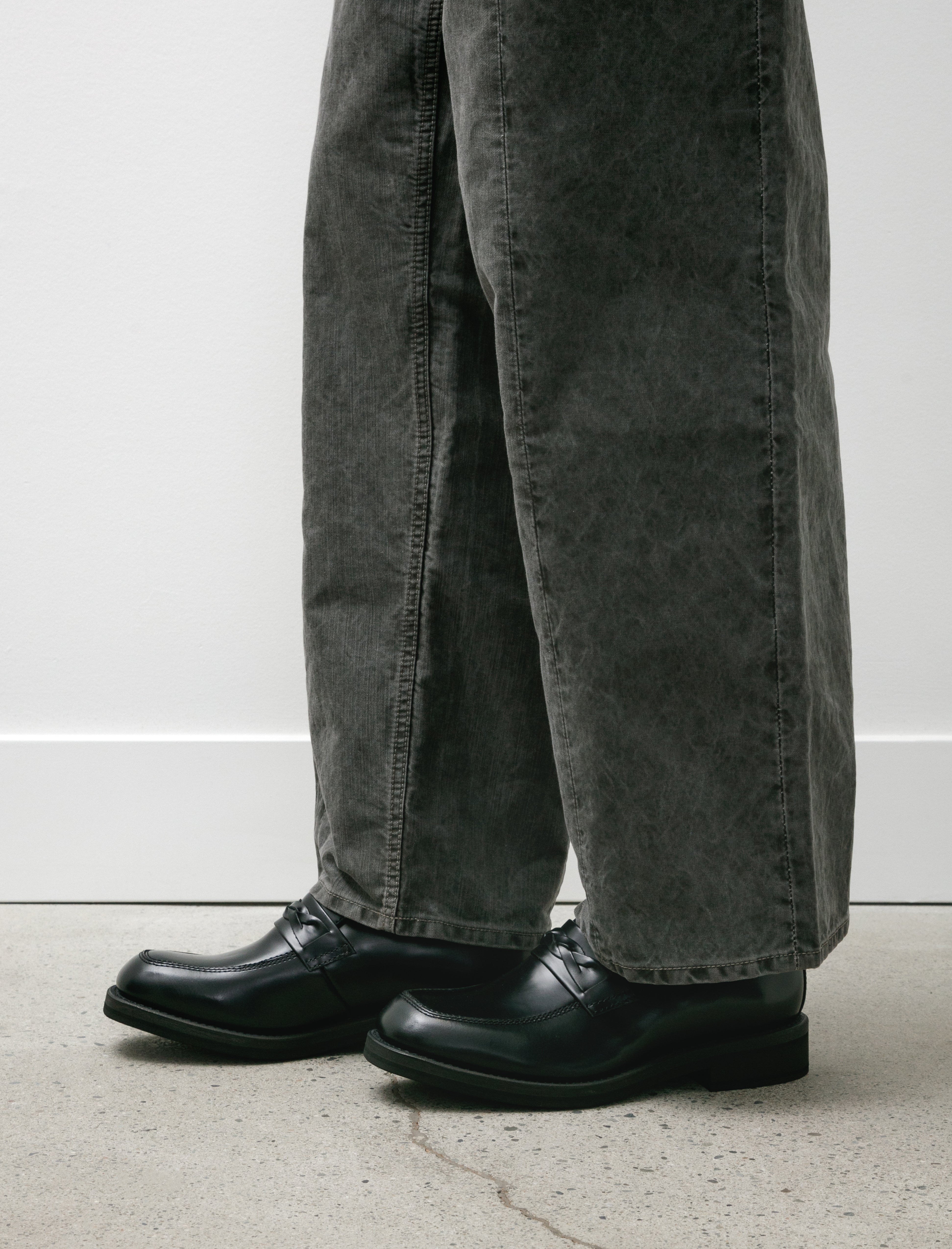 Our Legacy Nakano Shoe Glazed Leather M shoes - Black