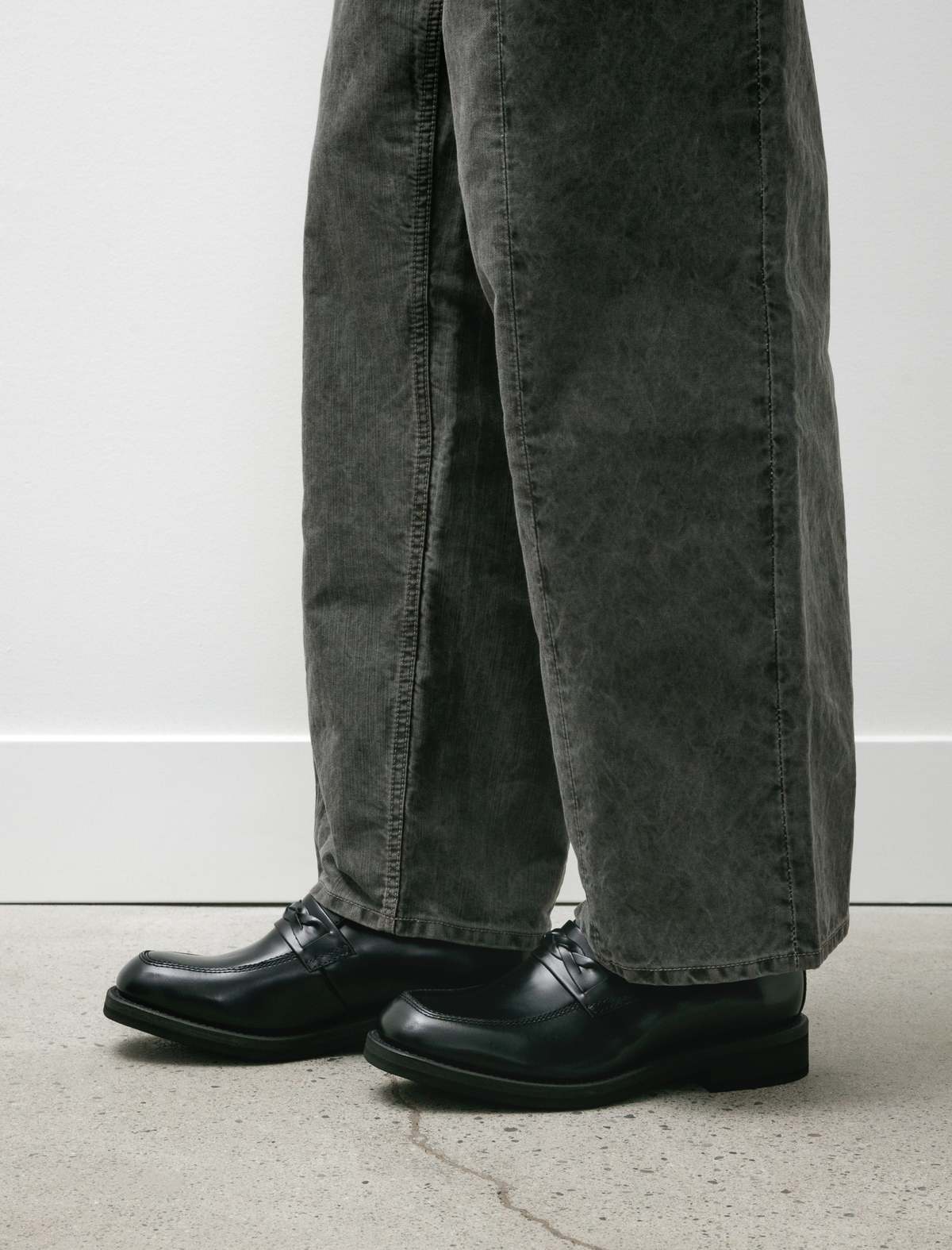 Our Legacy Nakano Shoe Glazed Leather M shoes - Black