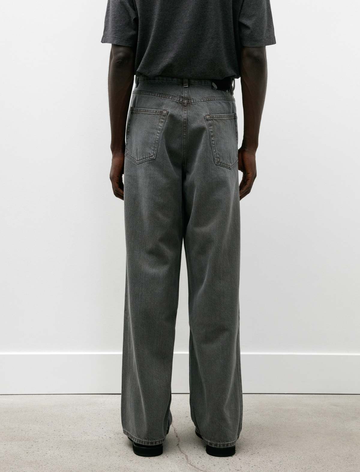 パンツ OUR LEGACY 24AW Vast Cut Aluminum Tint Our Legacy - Vast Cut Black Sand Chain Twill