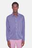 Blue&Cream Micro Pique Shirt - Blue - Thumbnail 1