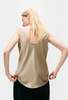 Silk Laundry SCOOP NECK TANK - GRAPHITE - Thumbnail 3