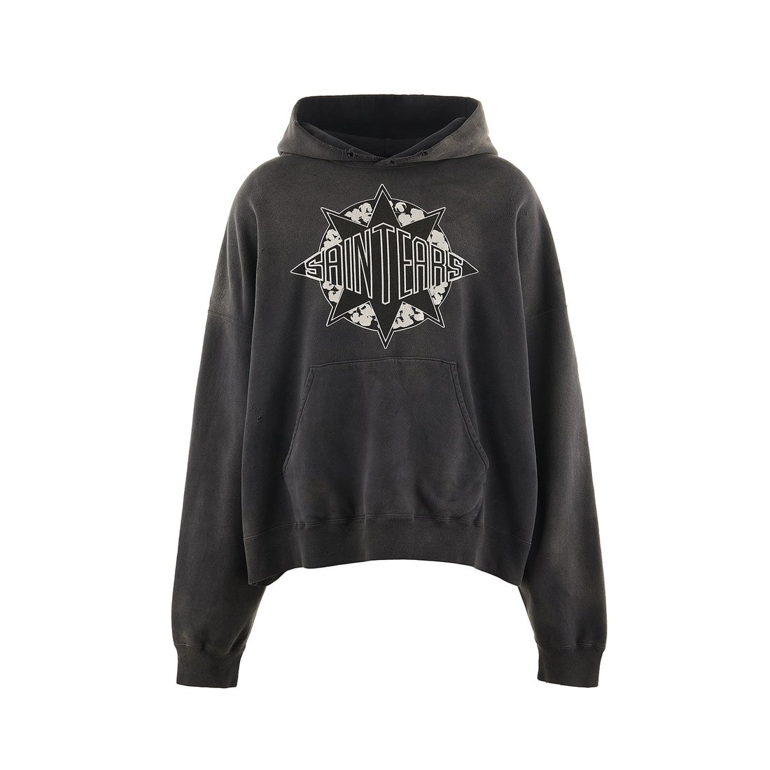 Saint Mxxxxxx Tears Hoodie sweater - Black | Garmentory
