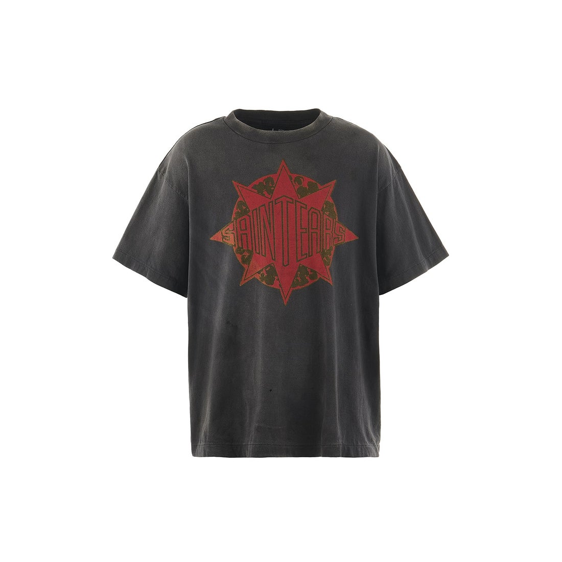 Saint Mxxxxxx Tears Short Sleeves T-shirt - Black | Garmentory