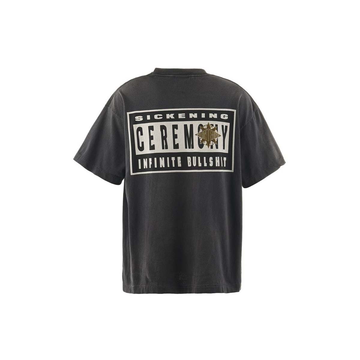 Saint Mxxxxxx Tears Short Sleeves T-shirt - Black | Garmentory