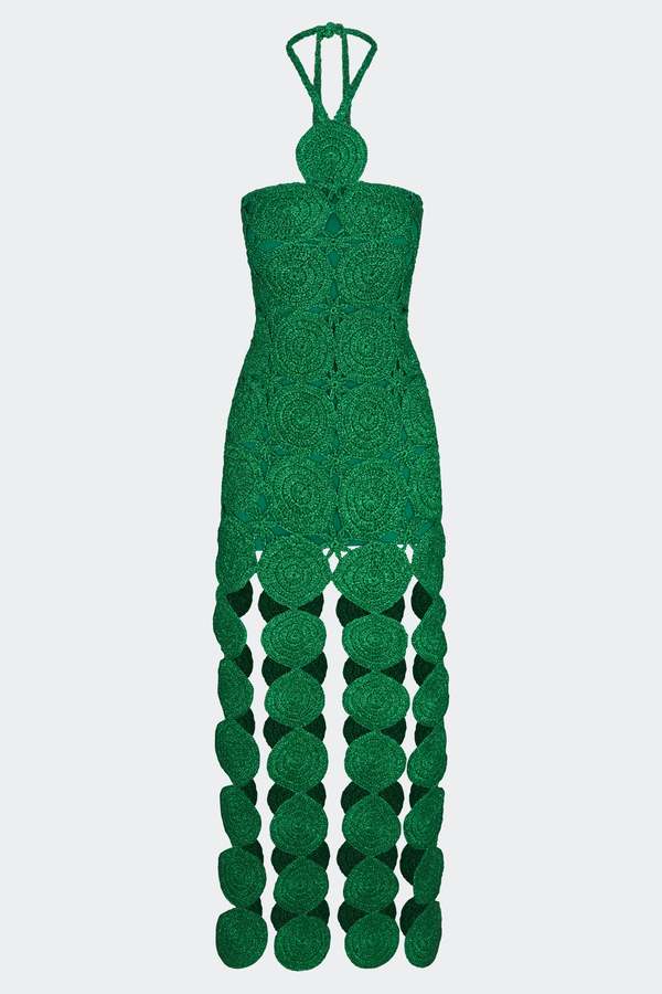 Simon Miller Beep Beep Dress - Gummy Green | Garmentory