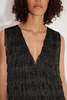 Simon Miller Fountain Fringe Dress - Black - Thumbnail 4