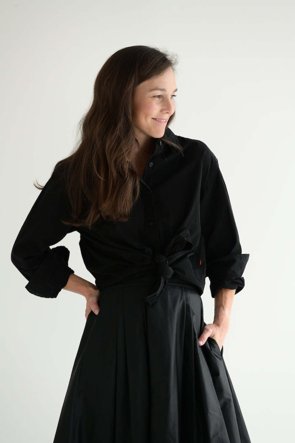Casey Casey Big Raccourcie Shirt - Black | Garmentory