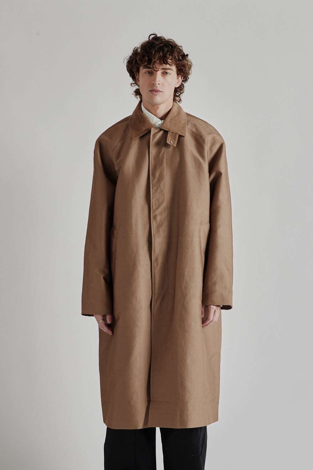 Sunflower Raglan Coat - Sand | Garmentory