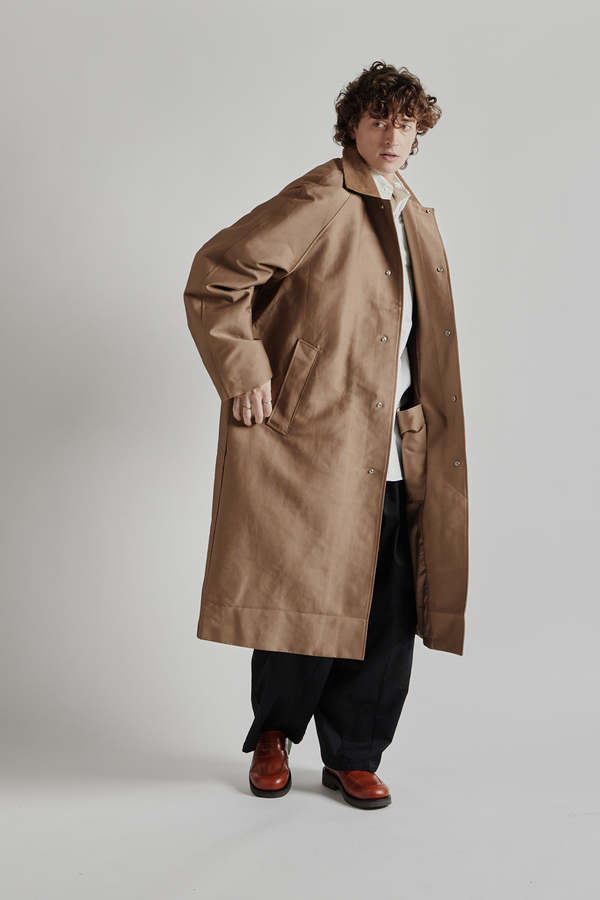 Sunflower Raglan Coat - Sand | Garmentory