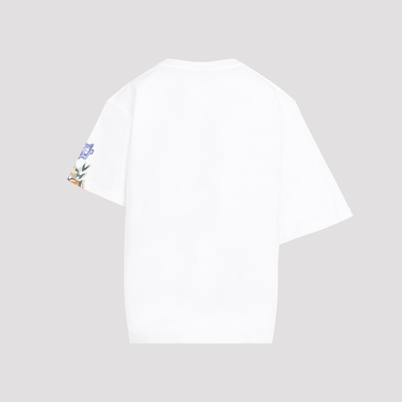 【LOEWE】ロエベ EMBROIDERED TSHIRT DRAPED Loewe Embroidered Draped T-shirt | Garmentory