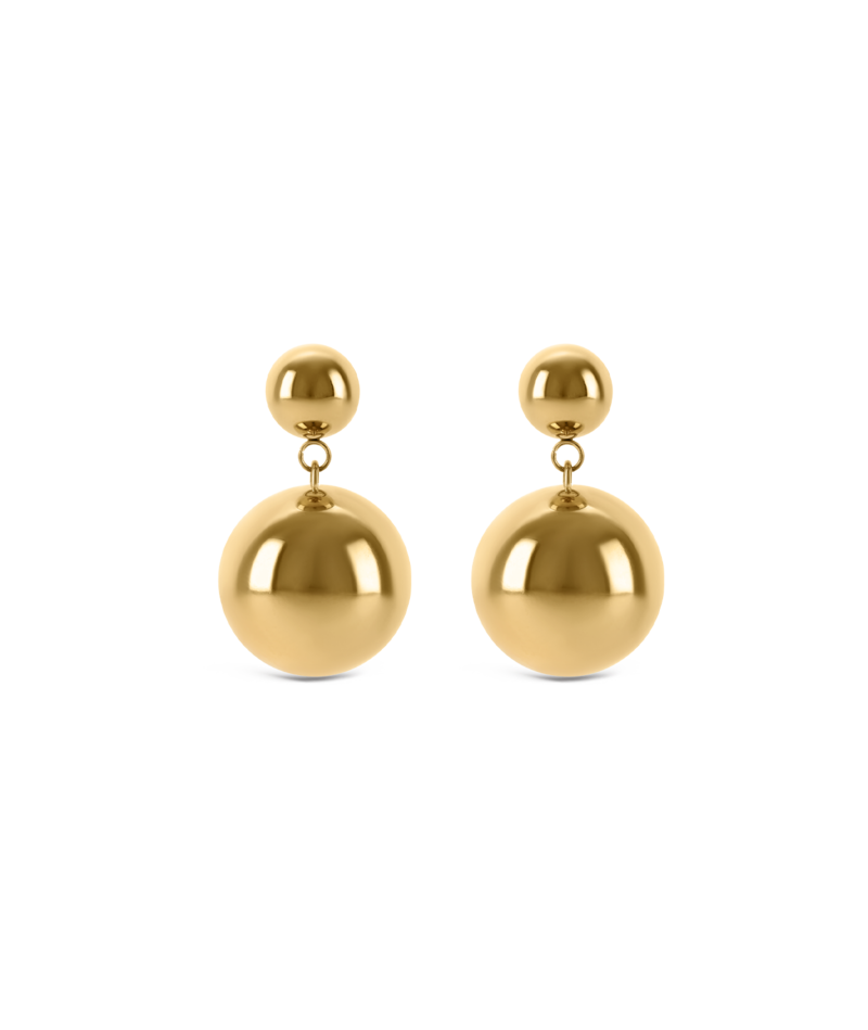 Hey Harper September World Earrings - Gold Hey Harper September World Earrings - Gold