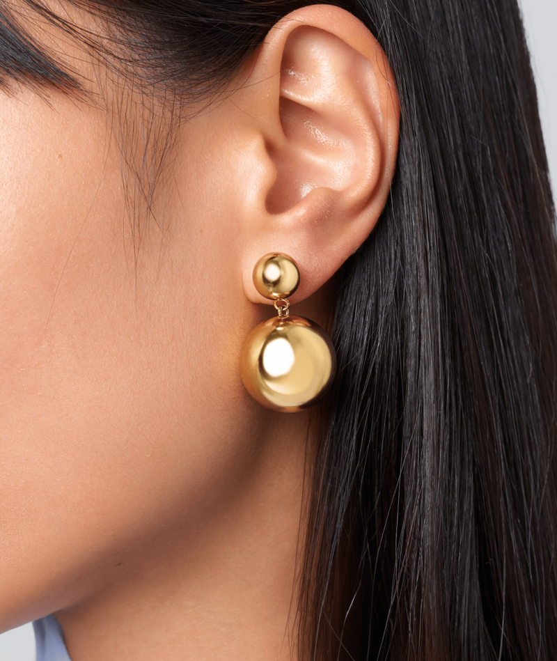 Hey Harper September World Earrings - Gold Hey Harper September World Earrings - Gold