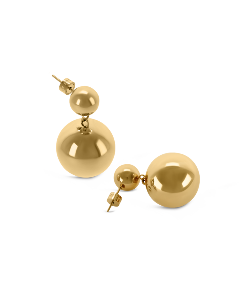 Hey Harper September World Earrings - Gold Hey Harper September World Earrings - Gold
