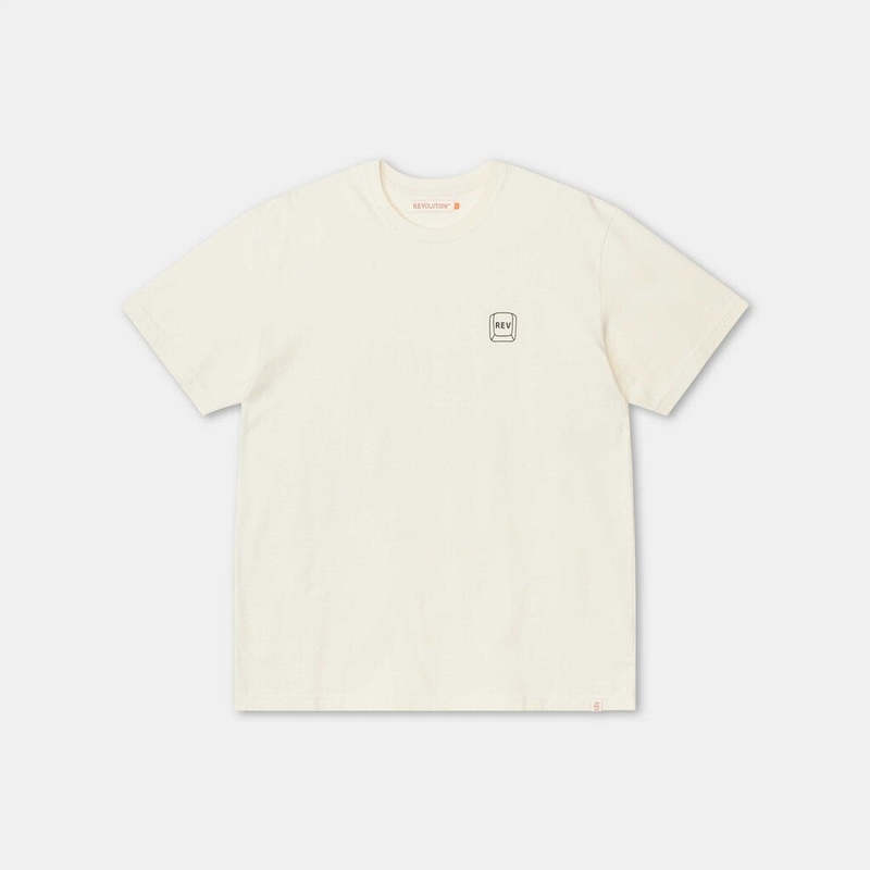 RVLT Esc Loose Tshirt - Off White