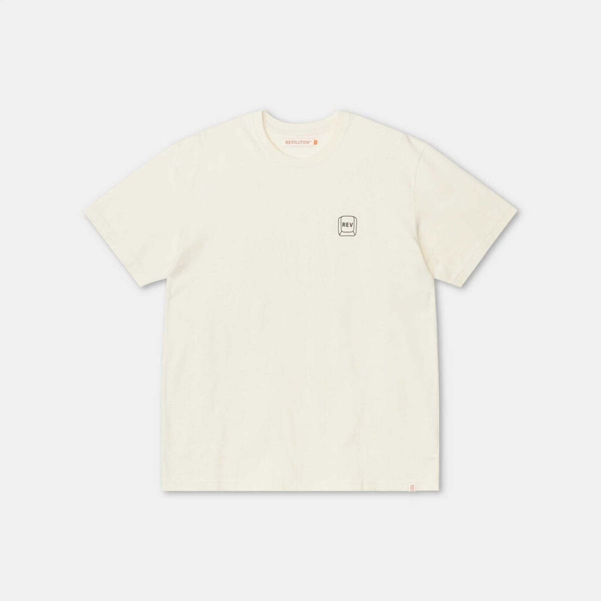 RVLT Esc Loose Tshirt - Off White - Image 3 of 4