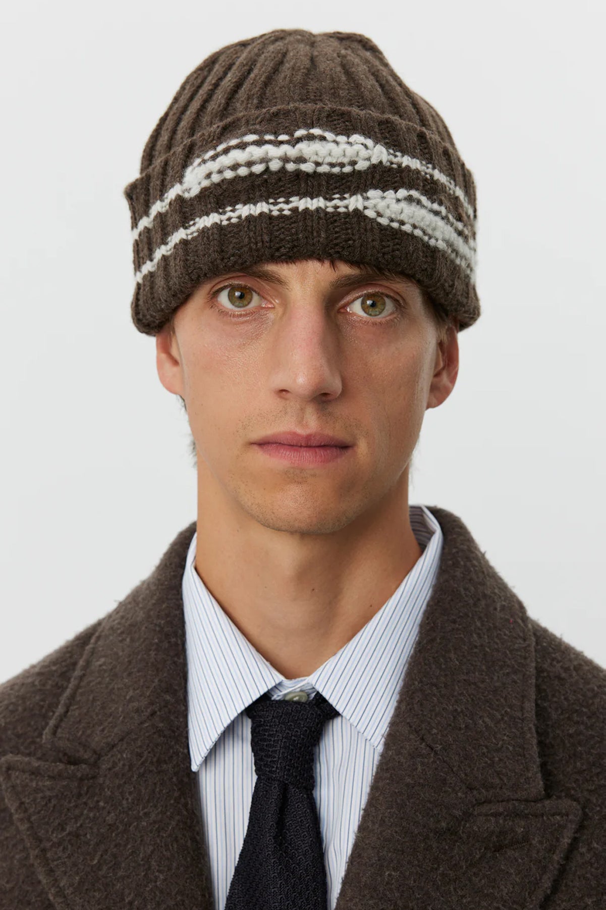 mfpen Court Beanie - Dark Brown | Garmentory