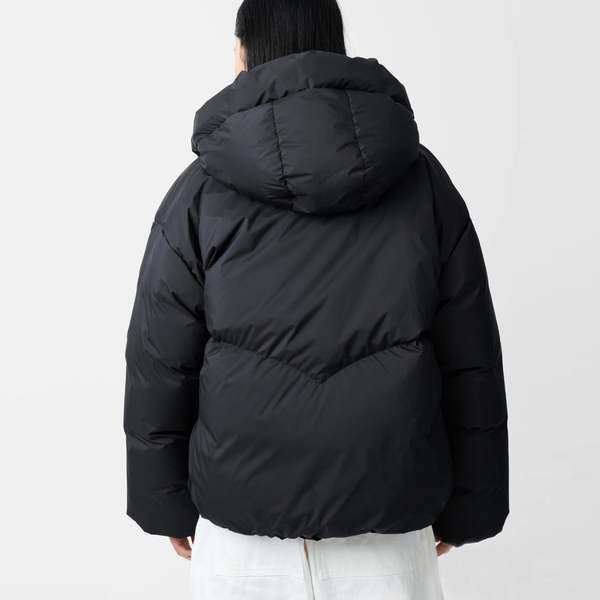 Studio Nicholson Dana Injection Padded Coat - Black | Garmentory