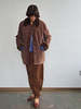 Shearling Chore Coat - Cinnamon - Thumbnail 3