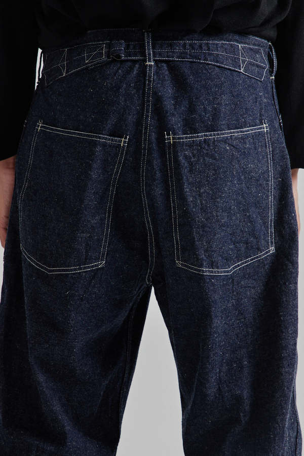 KAPTAIN SUNSHINE 35 Baker Denim Pants - Indigo | Garmentory