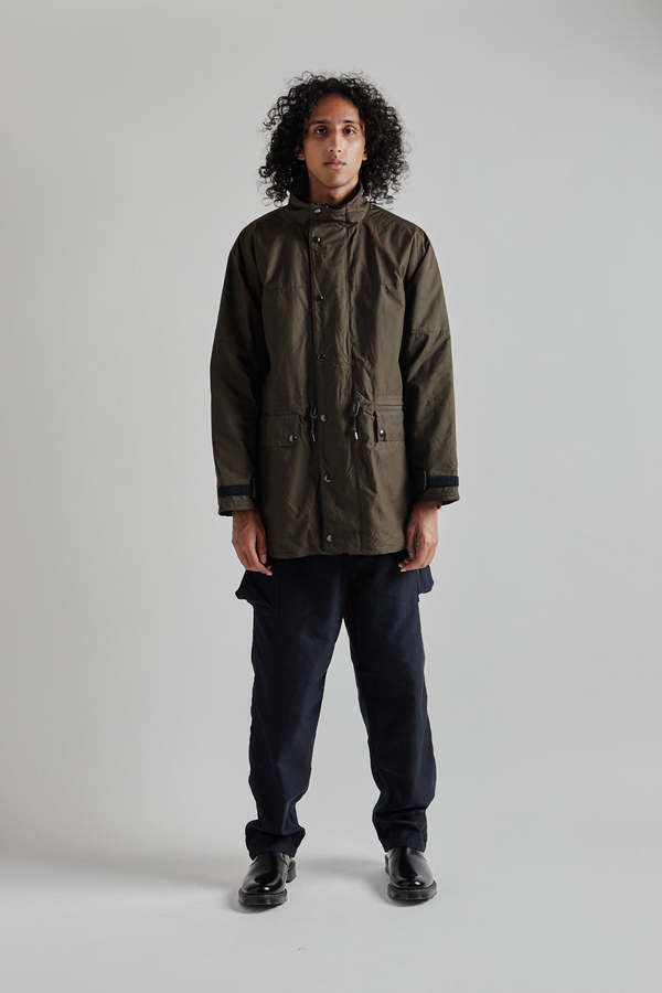 KAPTAIN SUNSHINE Cotton Field Jacket - Black Olive | Garmentory