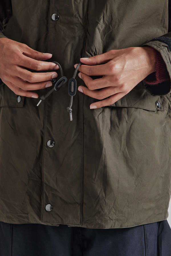 KAPTAIN SUNSHINE Cotton Field Jacket - Black Olive | Garmentory
