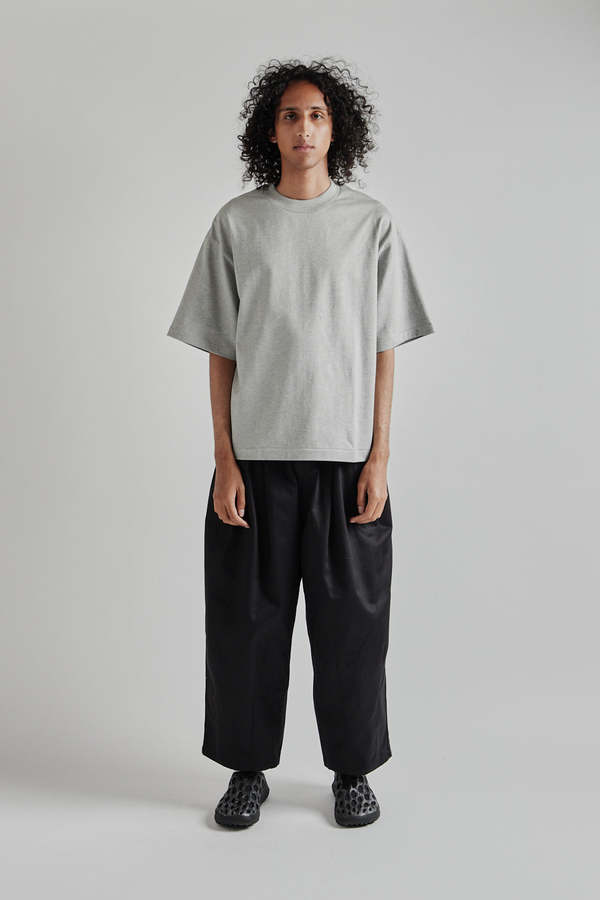 KAPTAIN SUNSHINE Suvin Supima Tube Half Sleeve Tee Heavy - Feather