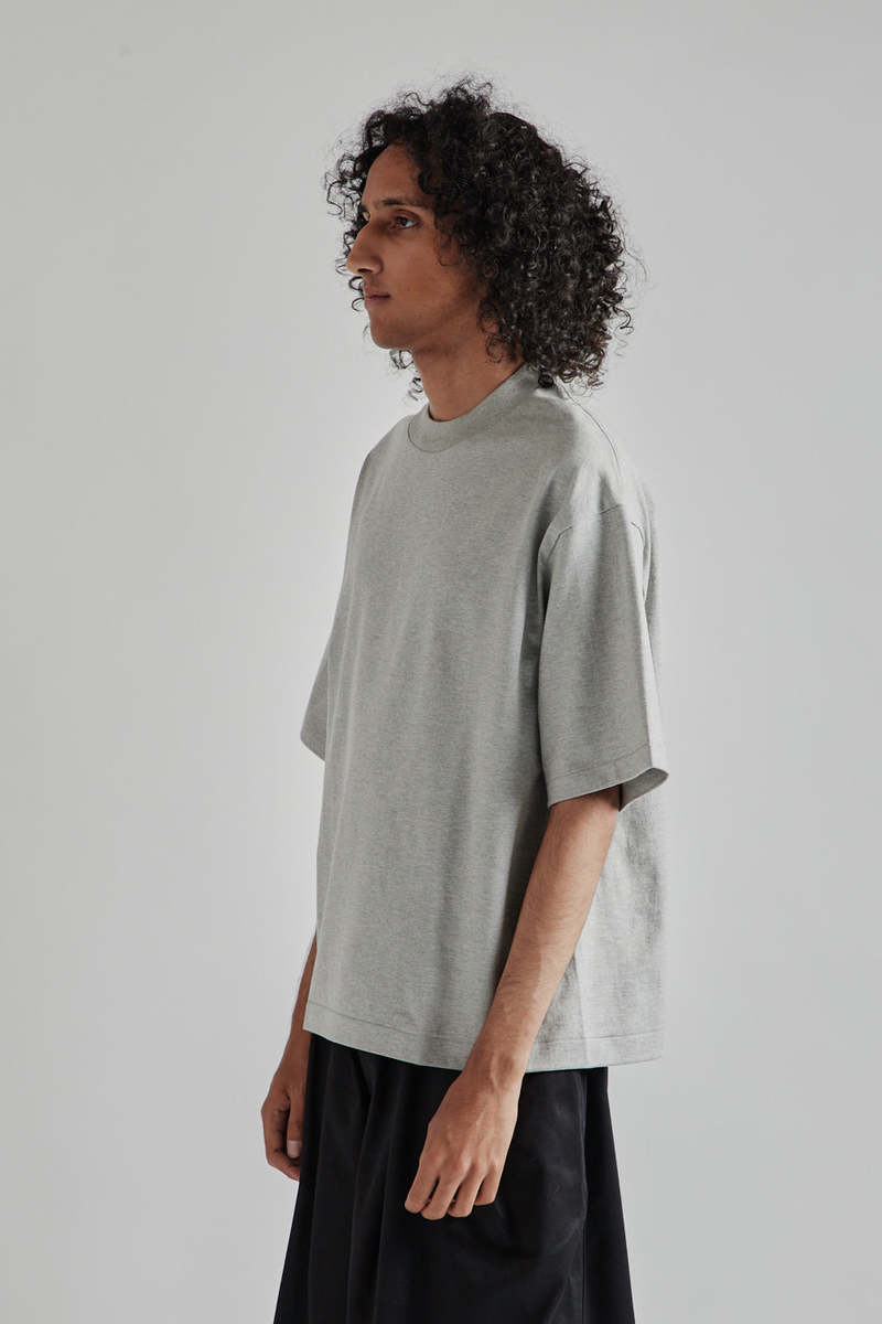 【SATIIIZ】Suprin Air Washed Half Shirt YZ STORE