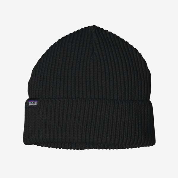 Patagonia Fisherman's Rolled Beanie - Black Patagonia Fisherman's Rolled Beanie - Black