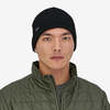 Patagonia Fisherman's Rolled Beanie - Black - Thumbnail 2