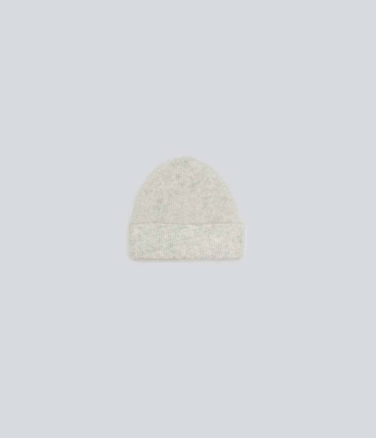 SAYAKA DAVIS NEW YORK Brushed Mohair Beanie - Blizzard - Image 3 of 3