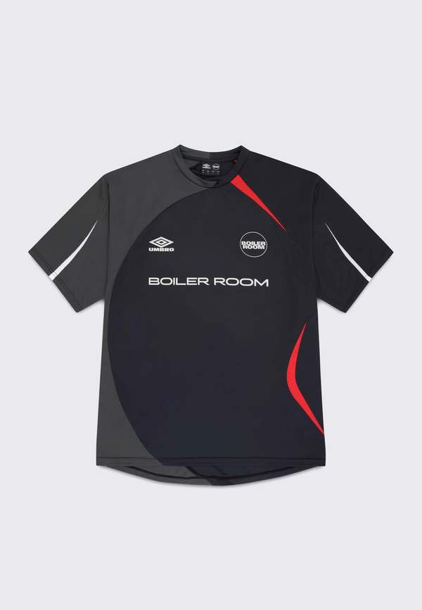 Boiler Room x Umbro Football Top - Black | Garmentory