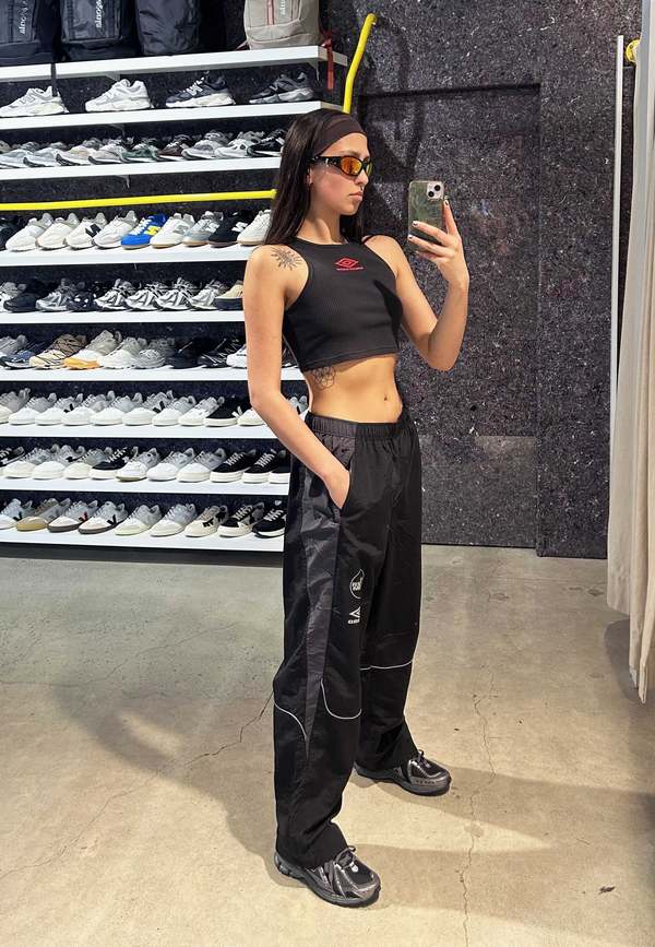 Boiler Room x Umbro Shell Track Pant - Black | Garmentory