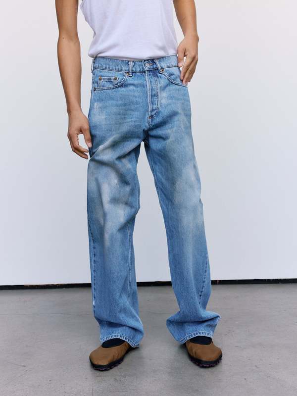 Magliano Officina Cantiere Flattone Jeans - Blue Denim | Garmentory